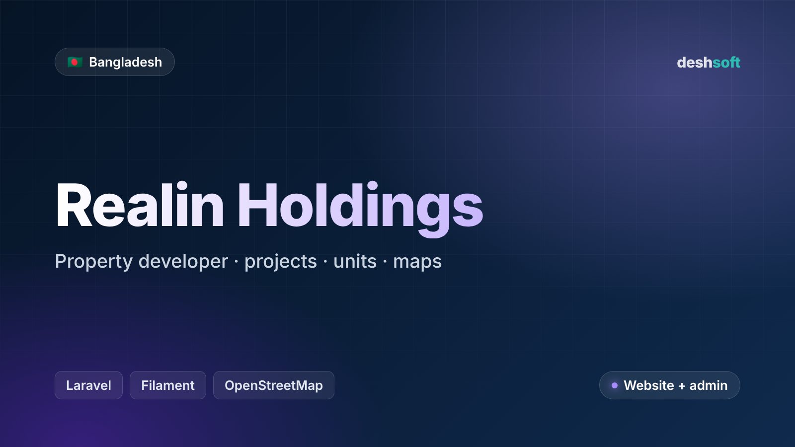 Realin Holdings — Property Developer Website